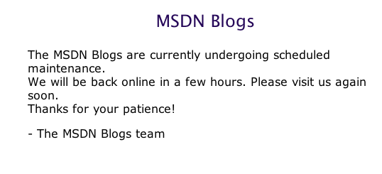 WWTT Maintenance